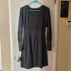 Prana Grey long sleeve dress